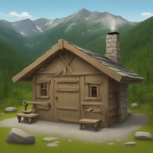 mountain shelter emoji