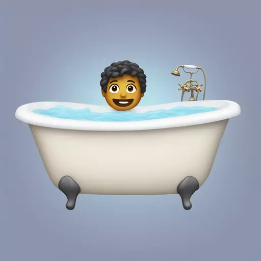 bathtub emoji