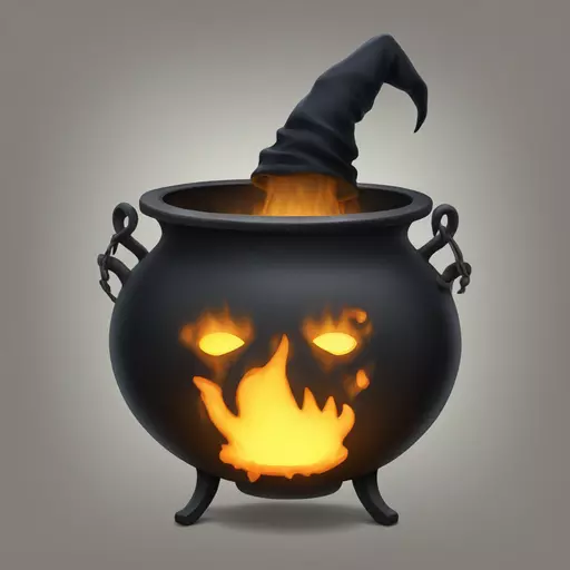 witch cauldron emoji