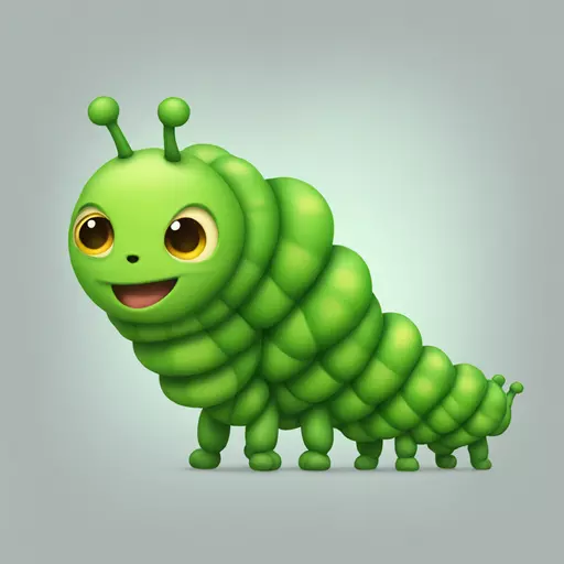 catterpillar emoji