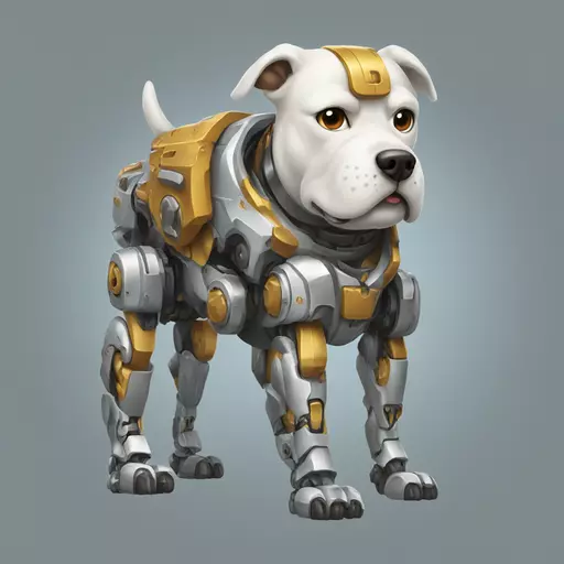 mecha dog emoji
