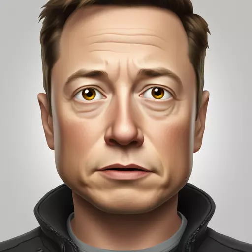 sad Elon Musk emoji