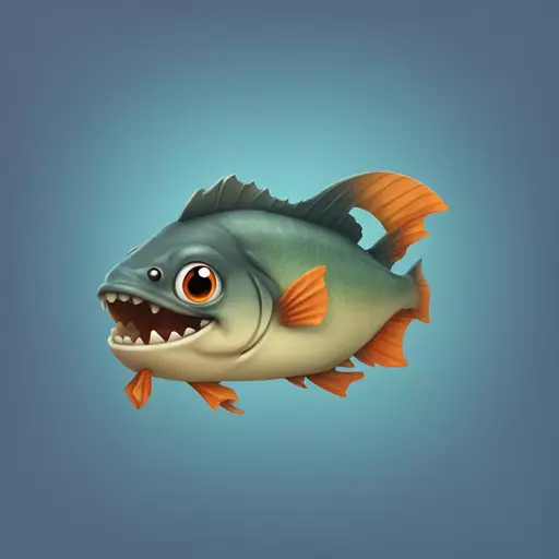 piranha emoji