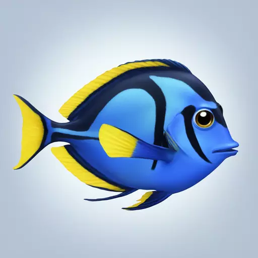 blue tang emoji