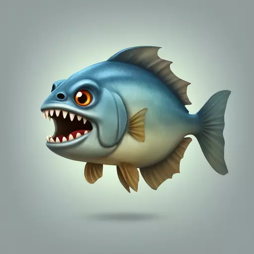 piranha emoji