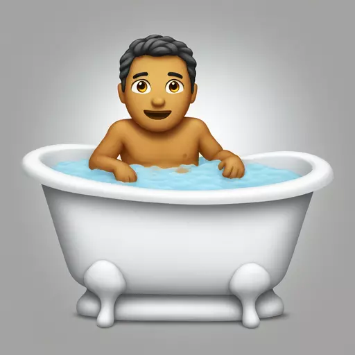 bathtub emoji