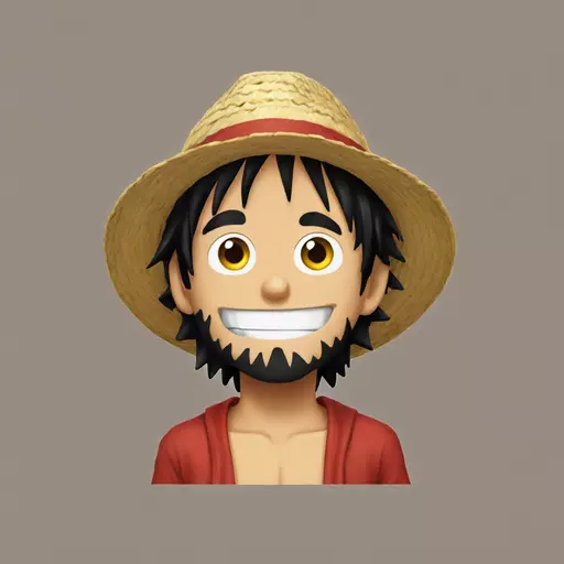 Luffy emoji