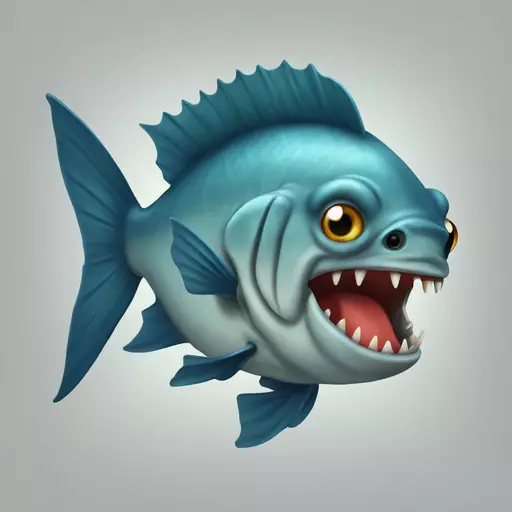 piranha emoji