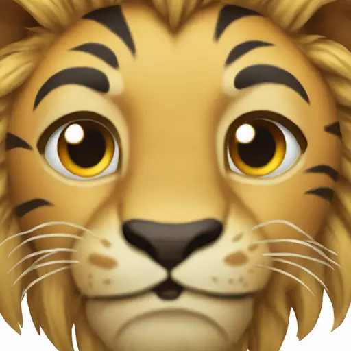 Lion 🦁+tiger 🐯 emoji