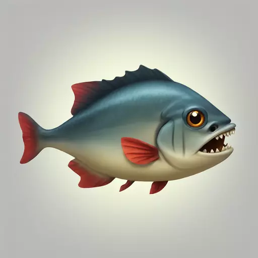 piranha emoji