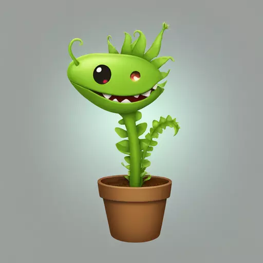 Venus flytrap emoji