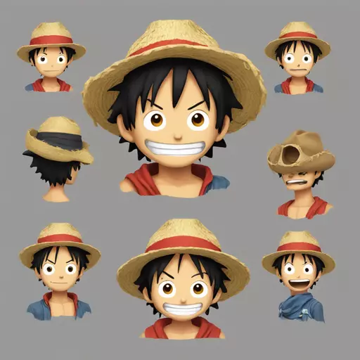 Luffy emoji