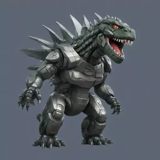 mecha godzilla emoji