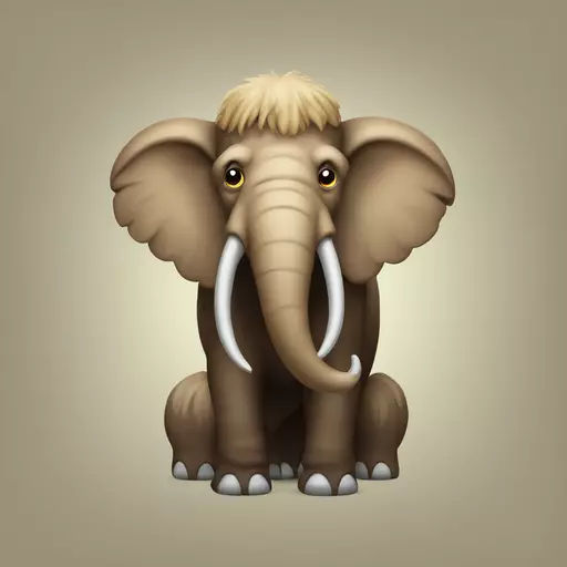 mammoth emoji
