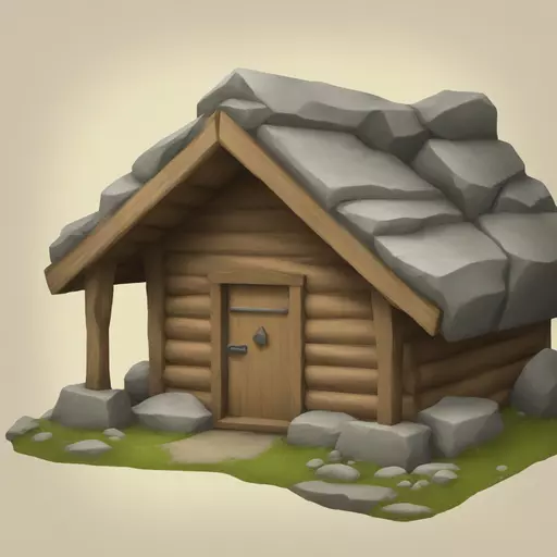 mountain shelter emoji