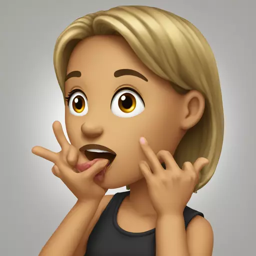 Girl sucking cock emoji