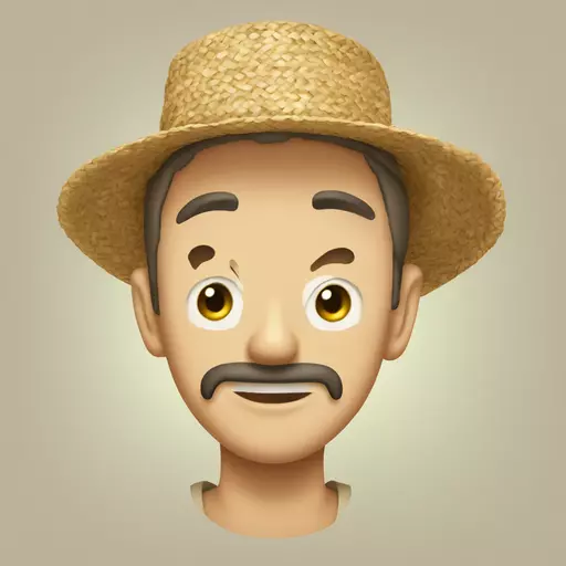 straw hat emoji