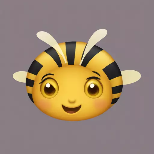 Bee face emoji