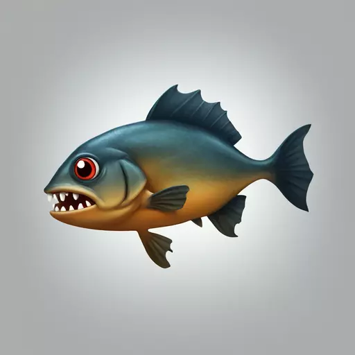 piranha emoji