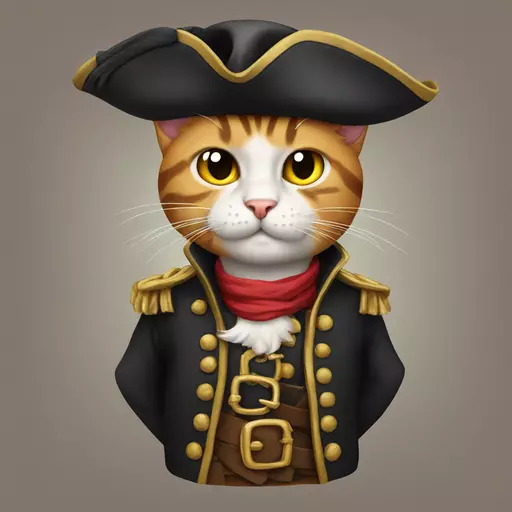 cat pirate emoji