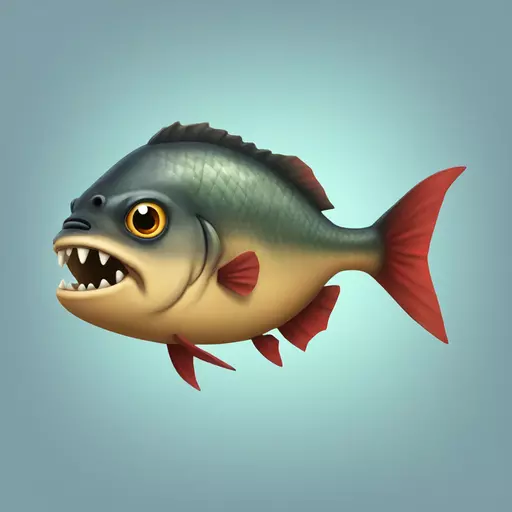 piranha emoji