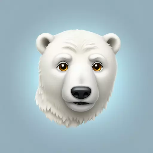 polar bear emoji