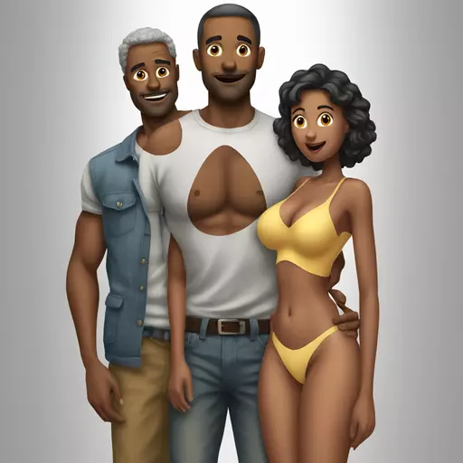 a man with big dick having sex with slim gal emoji