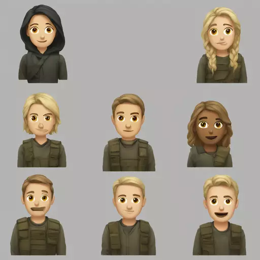 Цыганский флаг emoji