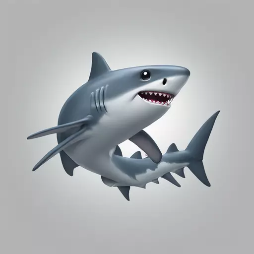 Gay shark  emoji