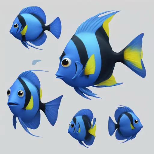blue tang emoji