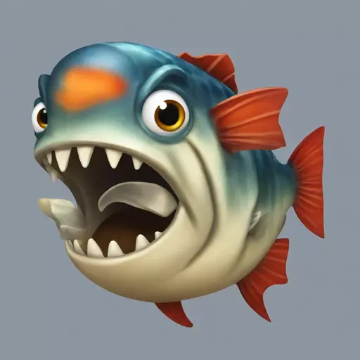piranha emoji