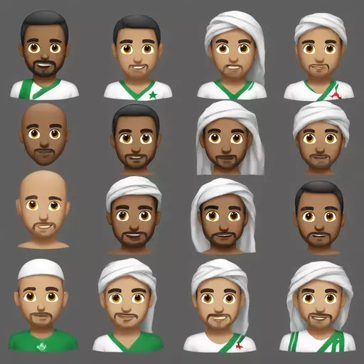 Algeria men emoji