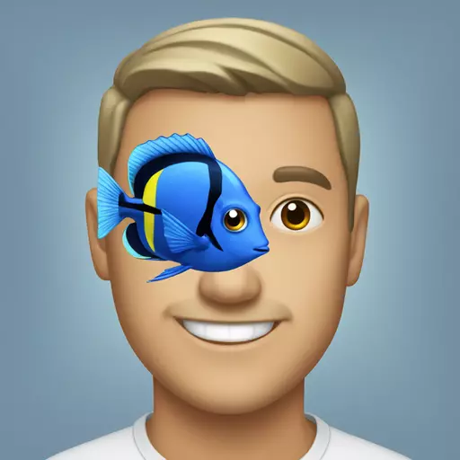 blue tang emoji