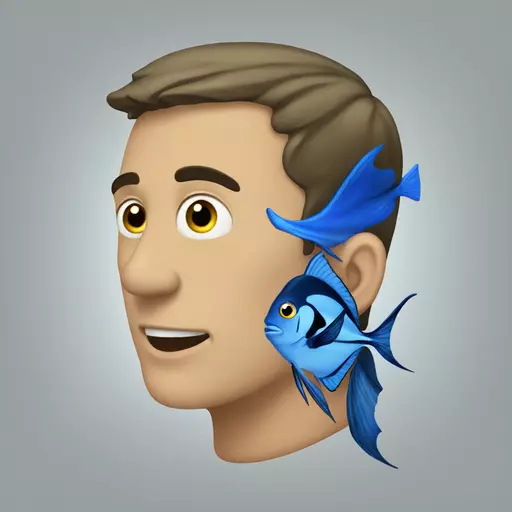 blue tang emoji