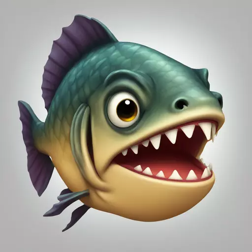 piranha emoji