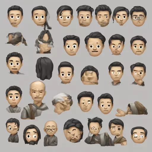 我创建了一个项目，名叫FlowForge，其功能是作为一个流水线处理框架。我需要你绘制emoji风格的、1:1的项目icon，其中不要包含任何文字。FlowForge支持有向无环图模式的workflow，要体现这一点。我要平面一点的风格。 emoji