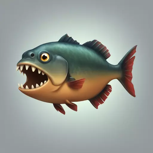 piranha emoji