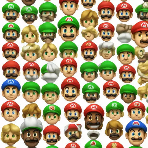 Mario brothers emoji