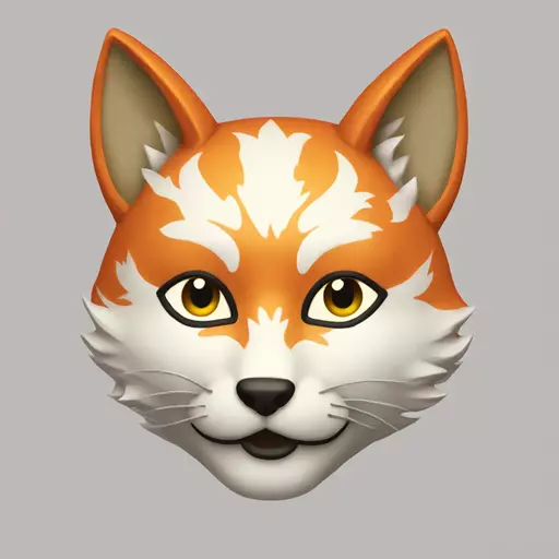 kitsune mask emoji