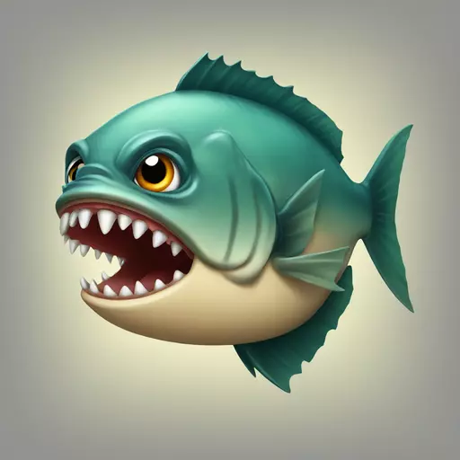piranha emoji