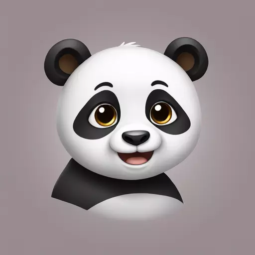 cute panda emoji