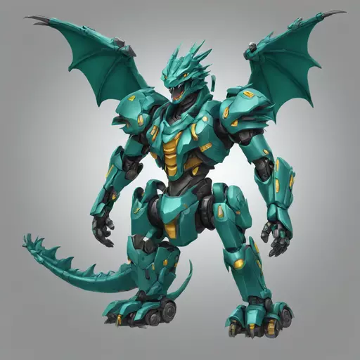 mecha dragon emoji