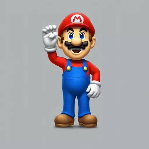 Funny mario emoji