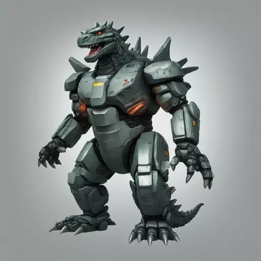 mecha godzilla emoji