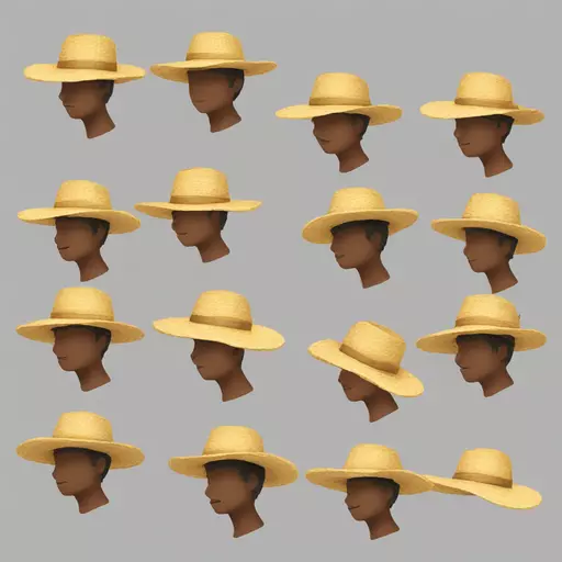straw hat emoji