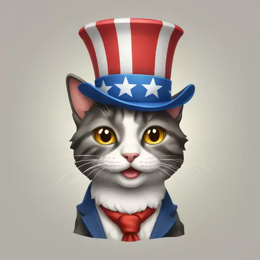 uncle sam cat emoji