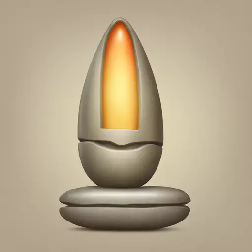 Shakti Shiva Lingam  emoji