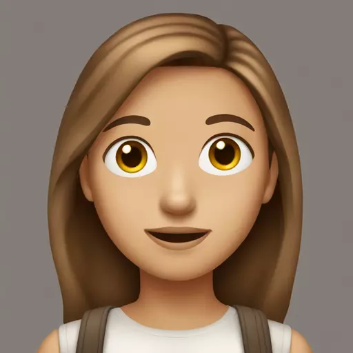 girl with brown hair emoji