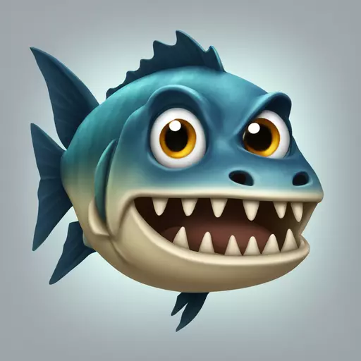 piranha emoji