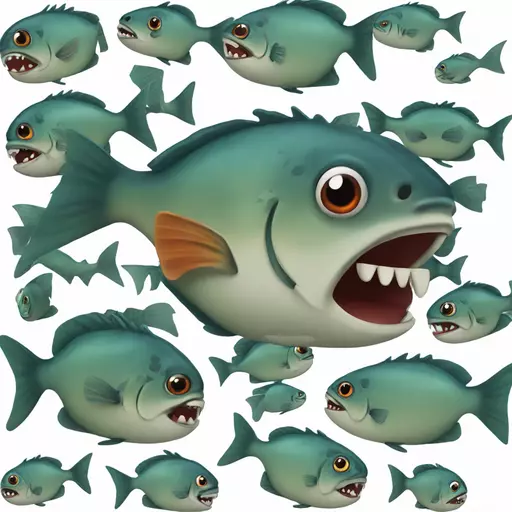 piranha emoji